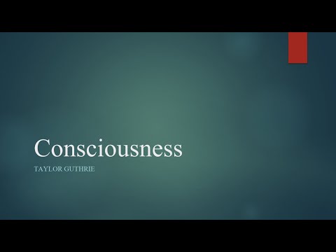 Cognitive Neuroscience of Consciousness