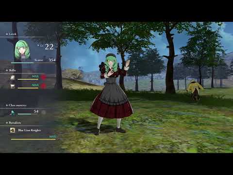 Flayn defeats Rhea and thinks about how Seteth would love to see this