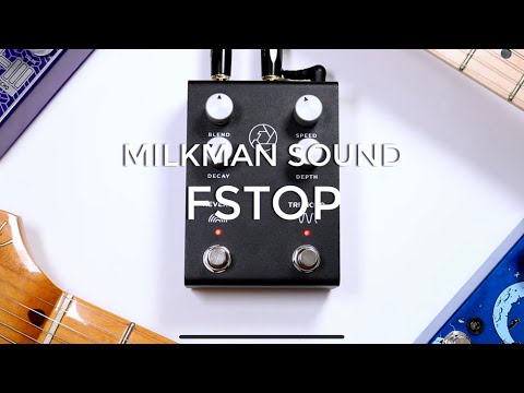 Milkman F-Stop Reverb/Tremolo 2019 - 2021 - Black image 8