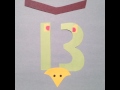Sesame Street Abstract Count 23 My Version NEW