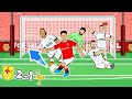 🔴2-1! Man United vs Liverpool!🔴 The Cartoon (Sancho Rashford Parody Goals Highlights 22-23)