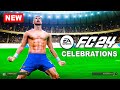 FC 24 ALL NEW CELEBRATIONS TUTORIAL - Playstation and Xbox (FIFA 24)