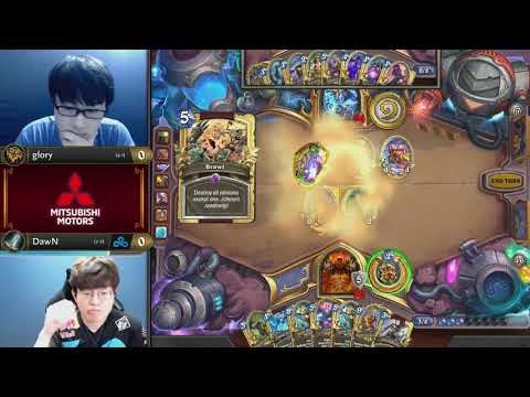 glory vs Dawn ||《爐石戰記》大師職業賽 亞太區 第二季 - W3D2