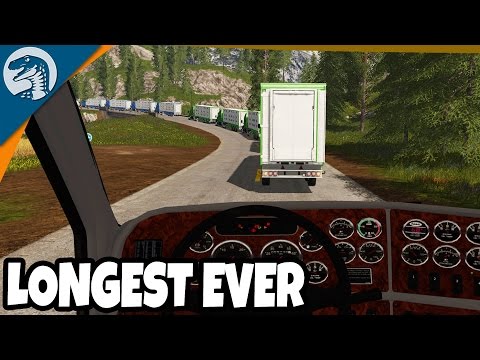 BIGGEST EVER TRUCKING CONVOY | Farming Simulator 17 Multiplayer Gameplay
