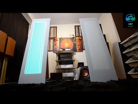 Crazy ribbon speakers for $650 ! Magnepan LRS loudspeaker Sound Review !