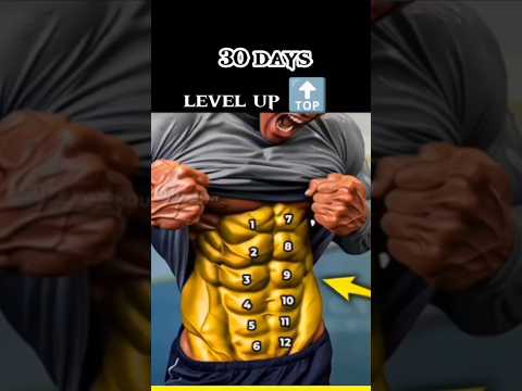 Top 4 Bigger, 6 pack abs| 30 days | At Home#shortvideo#absworkout#homeworkout#tranding1#phonk#edit