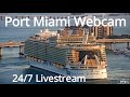 LIVE Port Miami Webcam With VHF Marine Radio Feed From PTZtv