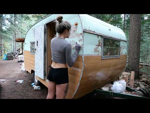 Junge Frau Baut Fantastischen DIY-Camper | Von Anfang bis Ende von @OnlyCampers