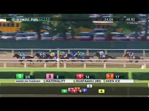 2015 Belmont Stakes - American Pharoah wins the Triple Crown