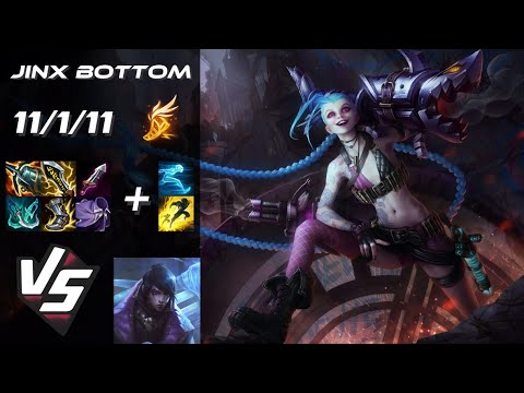 BOTTOM Jinx vs Aphelios - NA Master Patch 14.10