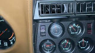 1971 Chevrolet Corvette Convertible - Cold Start