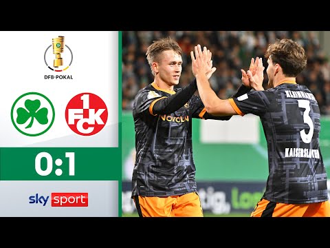 Rote Teufel ziehen weiter! | SpVgg Greuther Fürth - 1. FC Kaiserslautern | HL - 2. Runde | DFB Pokal