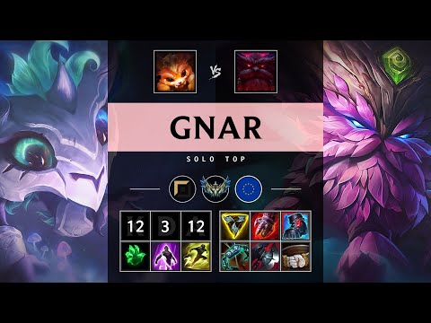 Gnar Top vs Ornn - EUW Challenger Patch 25.09