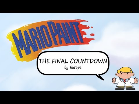 The Final Countdown by Europe - Mario Paint Composer
