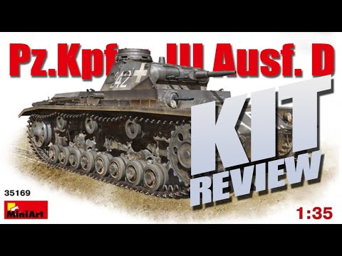 Pz.Kpfw. III Ausf.D, MiniArt 35169 (2015)