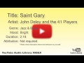 Saint Gary John Deley And The 41 Players Jazz Blues Bright YouTube Audio Library BGM