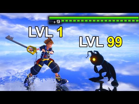 Kingdom Hearts 3 but EVERY ENEMY IS LVL 99