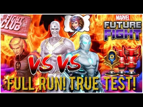 DAM, HE STRONG..!! FULL RUN..!! STACKED BUILDS..!! FOR THE TRUE TITLE..!! MARVEL FUTURE FIGHT
