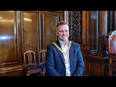 New Belfast Mayor Councillor Ryan Murphy