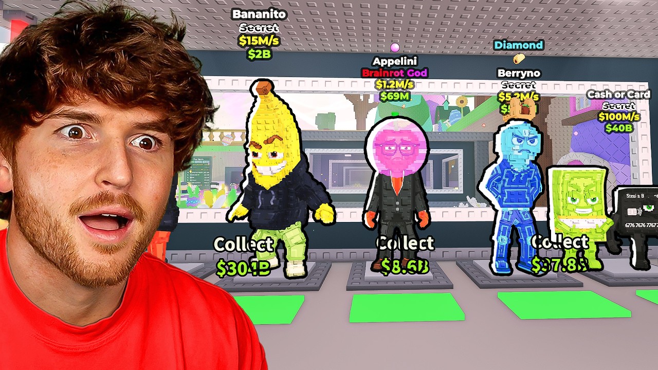 I Stole The 6 NEWEST Brainrots..