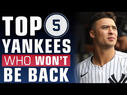 Top 5 Yankees who Won't Be Back in 2026 | Volpe Edition