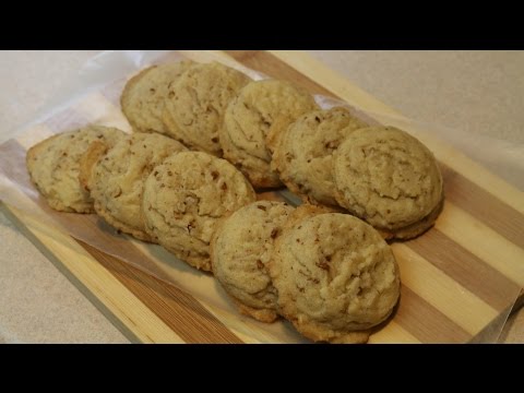 ピーカンサンディクッキーの作り方 (How to make Pecan Sandies Cookies)