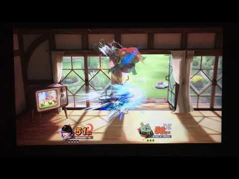 SSBU Bayonetta Ceiling 0-Death Combo
