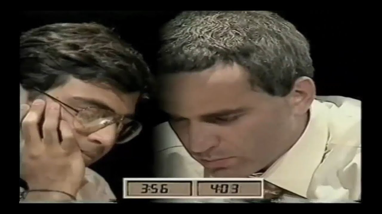 A Thriller!!! (Anand Vs Kasparov - 1996 Blitz Chess Final)