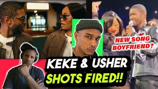 Usher &amp; Keke Palmer Throw SHOTs in Music Video - Boyfriend