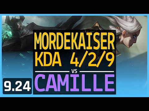 Mordekaiser Top Lane vs Camille in EUW Diamond Season 9! - League of Legends