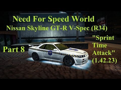 Lets Play Need For Speed World - Part 8 - Sprint Time Attack (1.42.23) 10-18-2013