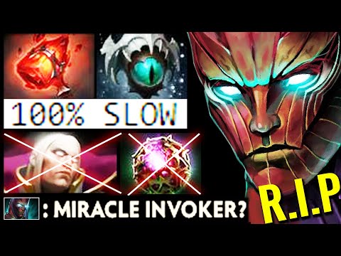 100% RIP MIRACLE INVOKER! WTF 100% SLOW Havoc Hammer + Skadi Terrorblade Imba Build Top Dota 2 Pro