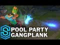 Pool Party Gangplank Skin Spotlight - League of Legends
