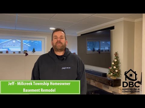 Jeff's Basement Remodel Testimonial