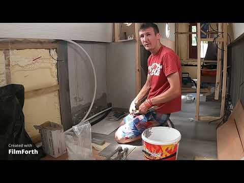 fitting out a canal boat cruiser stern part 1