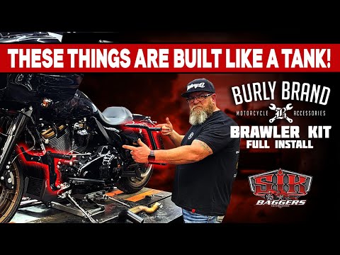 ⚡Full Brawler Install! Protect Your Harley!⚡@BurlyBrand96