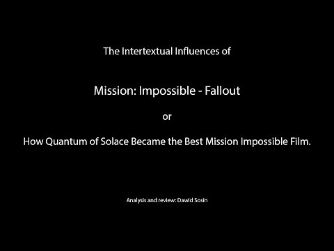 Intertextual similarities of MI and 007