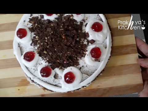 BLACK FOREST CAKE I  CHOCOLATE CAKE I CHOCOLATE CHEERIES AND WHIPPED CREAM I