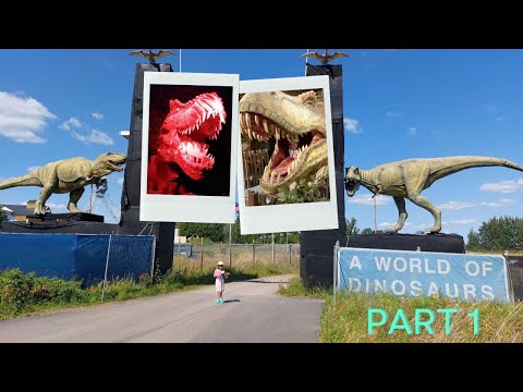 A WORLD OF DINOSAURS in Kalmar Part 1 | Biggest Dinosaur Exhibition in Europe