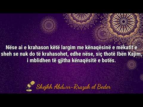 4.Mëkatet shpien në vetmi - Shejkh Abdurr-Rrazak el Beder