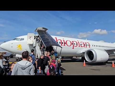 YouTube thumbnail for Ethiopian Airlines Boeing 737MAX 8 Passenger
