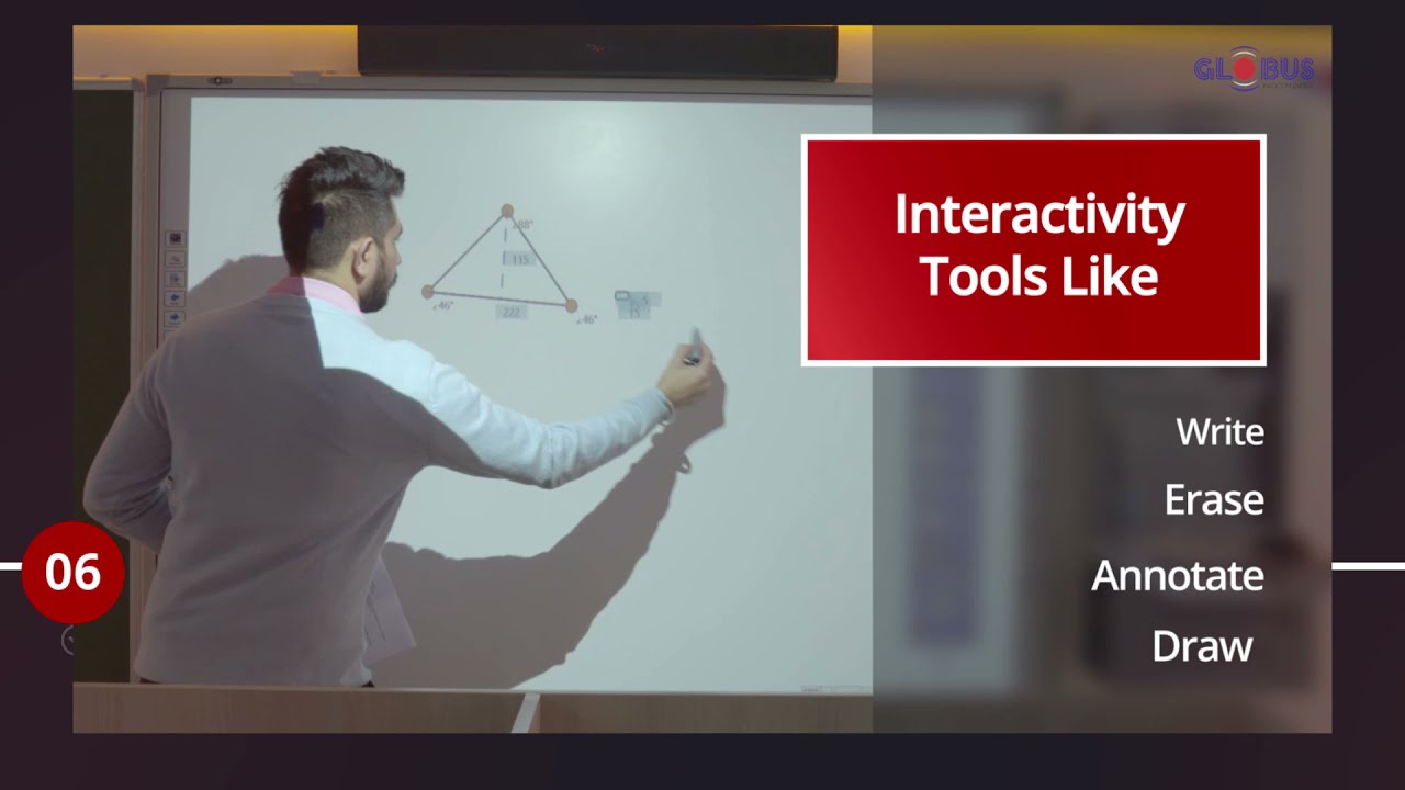 Globus Digital Teaching Solution: Technology for Interactive classroom learning | Globus Infocom