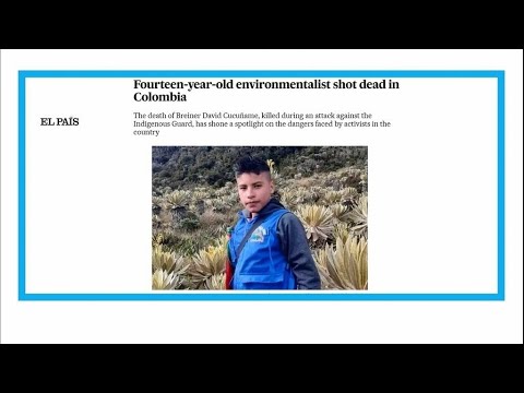 Murder of teenage indigenous activist shocks Colombia • FRANCE 24 English