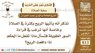 صورة 9990 - ما الحكم إذا دافعت الريح في الصلاة - نور على الدرب