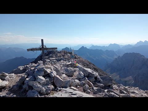 Ferrata Sartor al Peralba.Alpi Carniche occidentali.Friuli