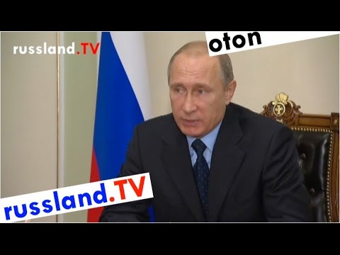 Putin auf deutsch zum Flugzeugabsturz [Video]