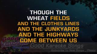 Gentle On My Mind -  Glen Campbell (Lyrics Karaoke) [ goodkaraokesongs.com ]