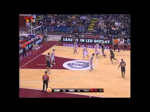 Gli highlights di AJ Milano - Asseco Prokom Gdynia