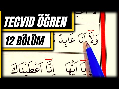 Tecvidli Kuran Öğren | Tecvid Ders.12