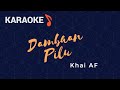 Dambaan Pilu - Khai AF (Karaoke/Minus one/Lyrics/Tanpa suara)